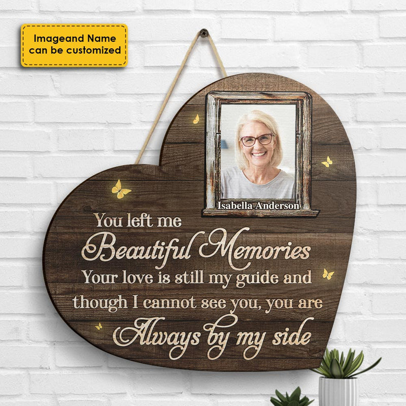 Custom Photo Memorial Gifts for Loved Ones - Personalized Wood Sign
