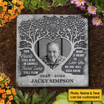 Custom Photo Memorial Garden Decor - Personalized Memorial Stone