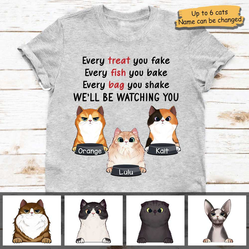 Custom Name Funny Cat Gifts for Cat Lovers - Personalized Apparel