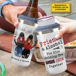 Custom Name Best Friend Gifts for Women - Personalized Can Cooler