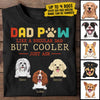 Dad Paw Like A Regular Dad - Gift For Dads - Personalized Unisex T-Shirt