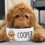 Custom Name Doberman Gifts for Dog Lovers - Personalized Pet Bowl