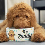 Custom Name Dog Gifts for Pet Lovers - Personalized Pet Bowl