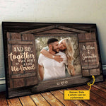 Custom Photo Anniversary Gifts for Couples - Personalized Poster