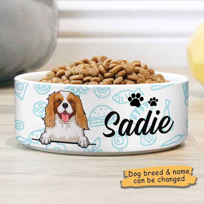 Custom Name Dog Lover Gifts - Personalized Pet Bowl