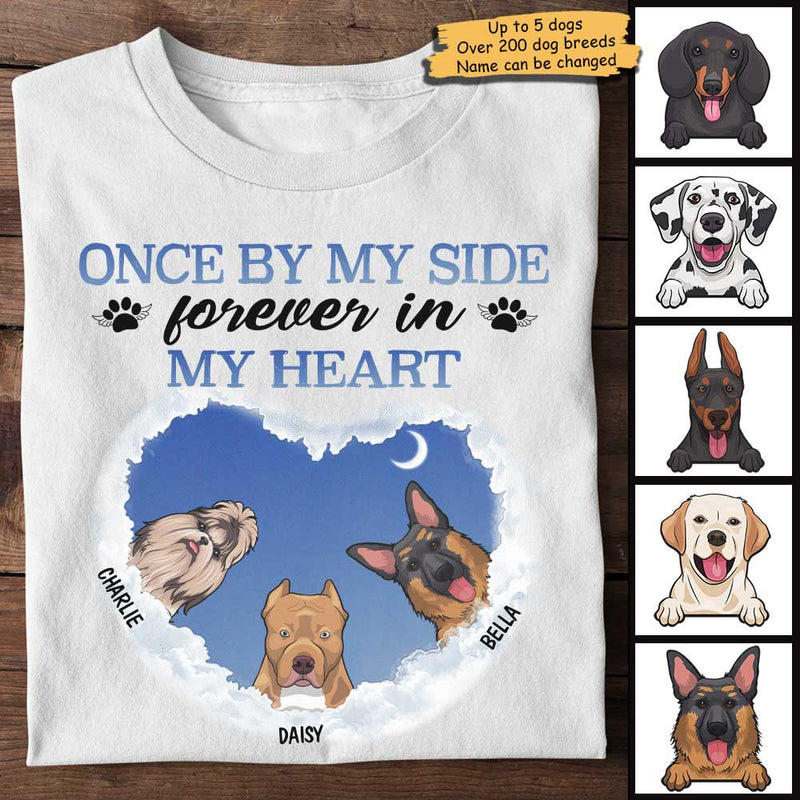 Custom Name Memorial Dog Gifts for Dog Lovers - Personalized Apparel