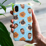 Custom Photo Pet and People Collage Gifts - Personalized Phone Case