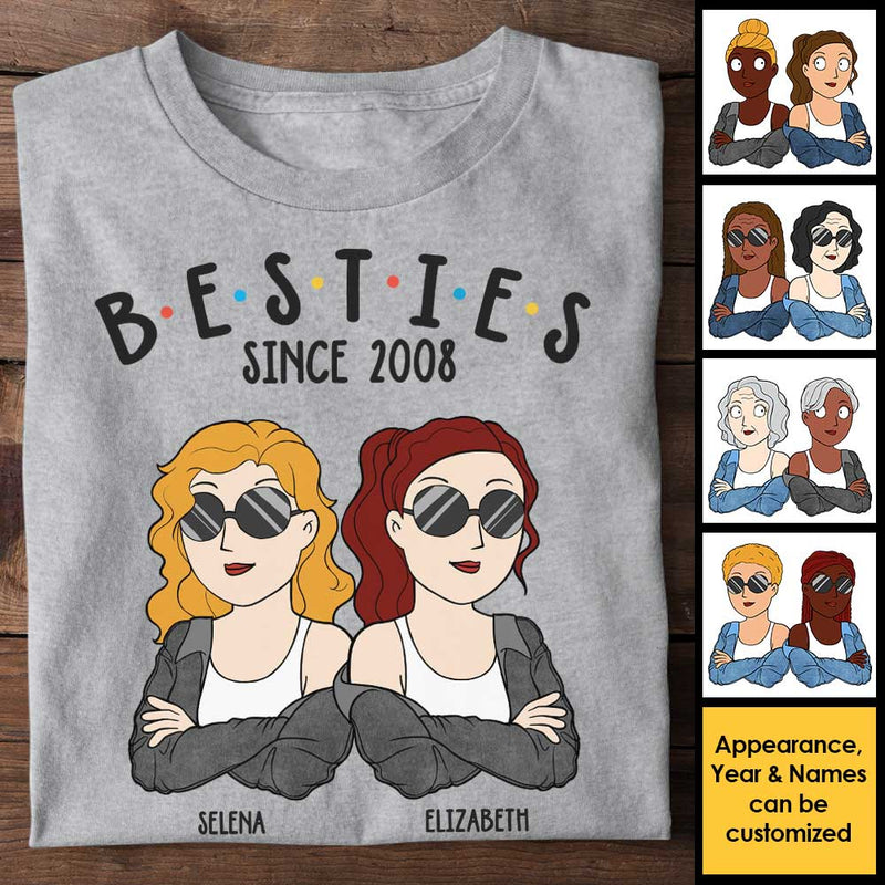 We Are Besties - Personalized Unisex T-shirt, Hoodie - Gift For Bestie