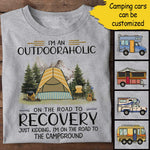 Funny Outdooraholic Camping Gifts - Apparel