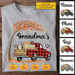 Custom Name Grandma's Pumpkin Patch Gifts - Personalized Apparel