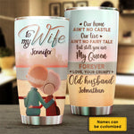 Custom Name Wife Gifts from Husband - Personalized Tumbler