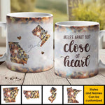 Custom Name Long Distance Mom Gifts - Personalized Mugs