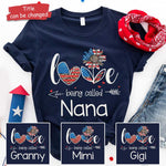 Nana Love Gifts for Grandmothers - Apparel