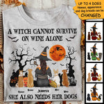 Custom Name Halloween Gifts for Dog Lovers - Personalized Apparel