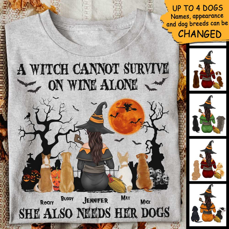 Custom Name Halloween Gifts for Dog Lovers - Personalized Apparel