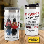 Custom Name Best Friend Gifts for Women - Personalized Can Cooler