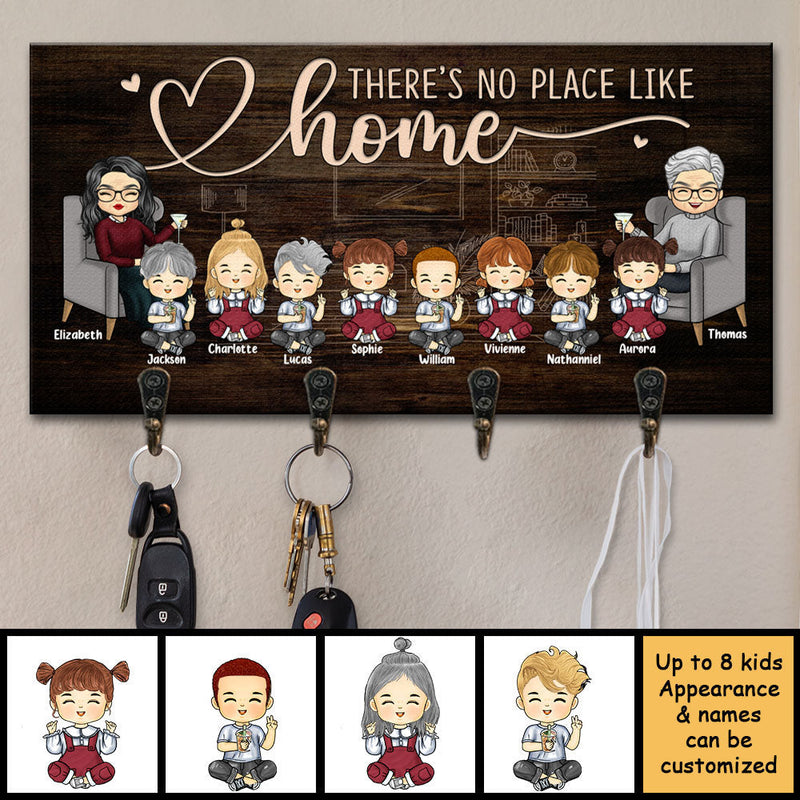 Custom Name Family Home Gifts - Personalized Key Holder