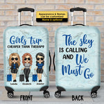 Custom Name Girls Trip Gifts for Women - Personalized Luggage Cover