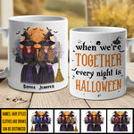Custom Name Halloween Witch Gifts for Women - Personalized Mugs