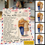 Custom Name Romantic Gifts for Wife - Personalized Blanket