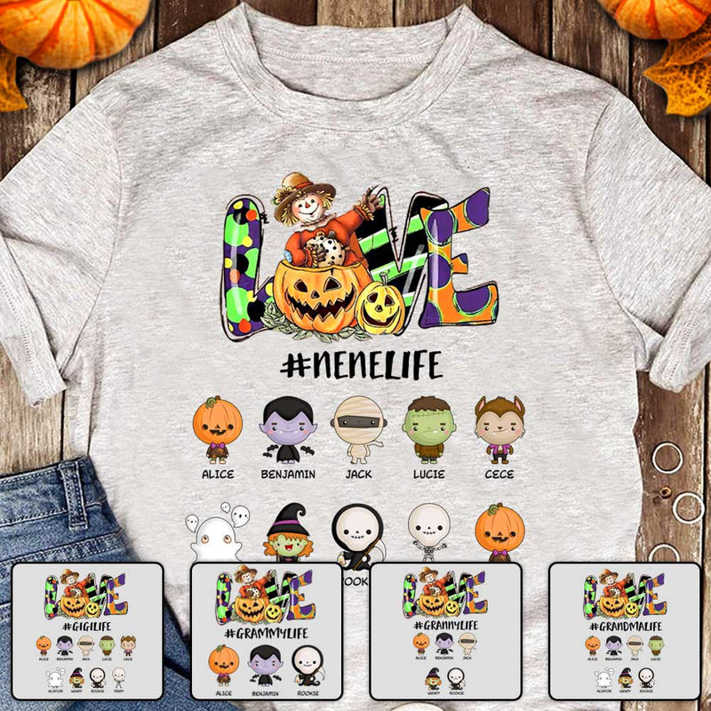 Custom Name Halloween Girl Squad Gifts - Personalized Apparel
