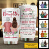 Never Forget That I Love You - Personalized Tumbler For Daughter