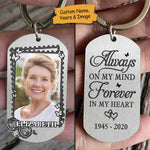 Custom Photo Memorial Keepsake Gifts - Personalized Keychain