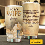 Custom Name Romantic Couple Gifts - Personalized Tumbler