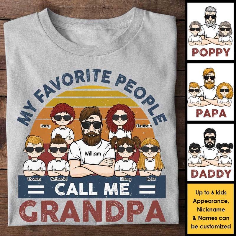 I'm Their Grandpa - Personalized Unisex T-shirt, Hoodie - Gift For Dad, Grandpa