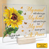 My Heart Still Looks For You - Personalized Acrylic Plaque - Memorial Gift, Sympathy Gift