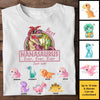 Best Nanasaurus Ever, Ever, Ever - Gift For Mom, Grandma - Personalized Unisex T-shirt, Hoodie