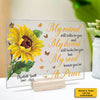 My Heart Still Looks For You - Personalized Acrylic Plaque - Memorial Gift, Sympathy Gift