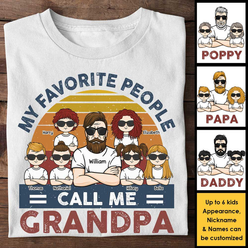 I'm Their Grandpa - Personalized Unisex T-shirt, Hoodie - Gift For Dad, Grandpa