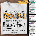 Funny Bestie Fault Gifts for Women - Apparel