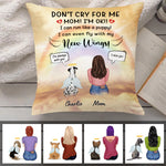 Custom Pet Memorial Gifts for Mom - Personalized Pillow