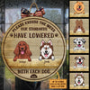 Please Excuse The Mess - Funny Personalized Dog Door Sign