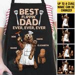 Custom Name Best Flippin' Dad Gifts - Personalized Apron
