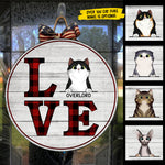 Funny Cat Lover Decor - Wood Sign