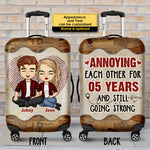 Custom Name Funny Anniversary Gifts for Couples - Personalized Luggage Cover
