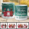 The Love Between Mother And Daughter Knows No Distance - Personalized Mug
