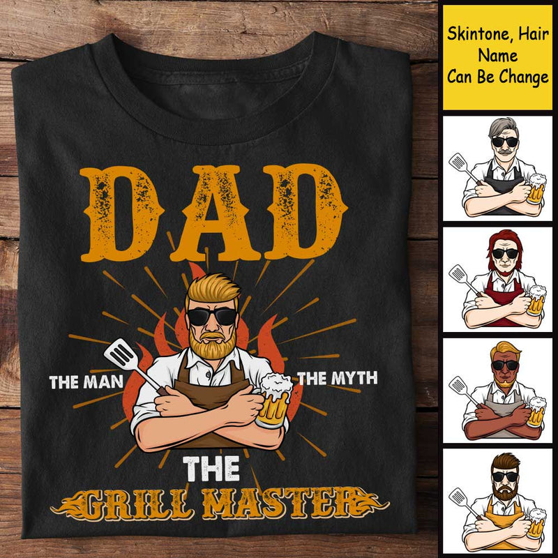 Dad Grill Master Father's Day Gifts - Apparel