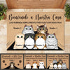 Bienvenido A Mi Casa Spanish - Funny Personalized Cat Decorative Mat (WT)