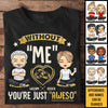 Without Me You're Just Aweso - Personalized Unisex T-Shirt, Hoodie, Sweatshirt - Gift For Couple, Husband Wife, Anniversary, Engagement, Wedding, Marriage Gift
