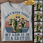 Custom Name Funny Fishing Gifts for Men - Personalized Apparel
