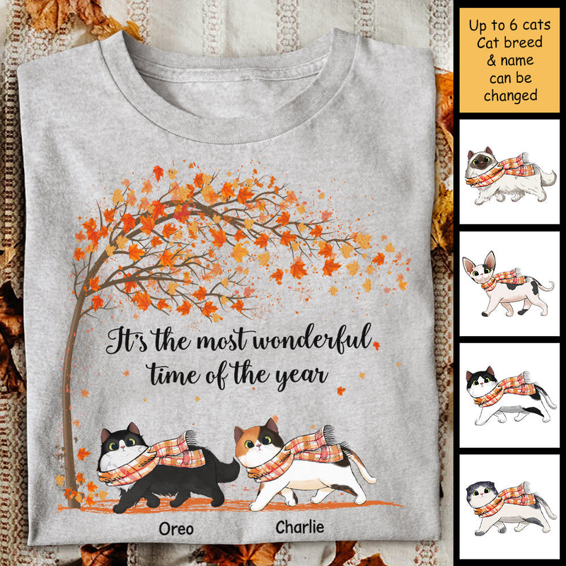 Custom Cat Name Gifts for Cat Lovers - Personalized Apparel