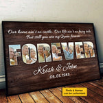 Custom Photo Forever Couple Gifts - Personalized Poster