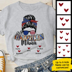Custom Name All American Mama Gifts - Personalized Apparel