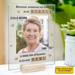 Custom Photo Memorial Gifts - Personalized Acrylic Plaque