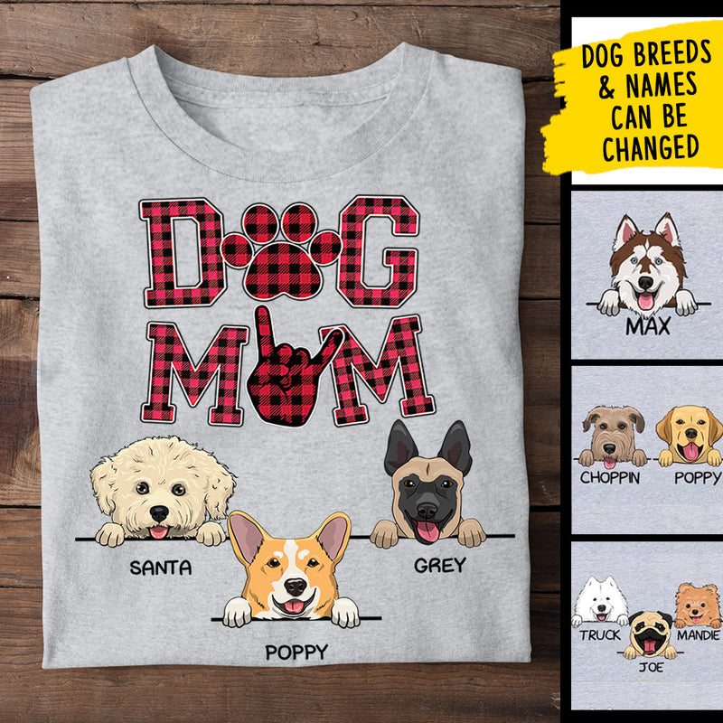 Dog Mum - Personalized Dog Unisex T-shirt