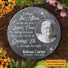 Our Loved Ones Are Near By - Personalized Memorial Stone, Human Grave Marker - Upload Image, Memorial Gift, Sympathy Gift